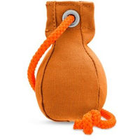 Produktbild von Romneys Dummy Ball Hundespielzeug aus Stoff in Orange 150g