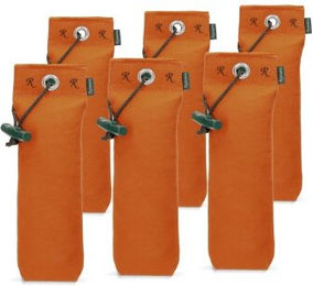 Romneys Dummy Standard Stoff Hundespielzeug Orange 500g Spar-Set – Bild 1 von 2