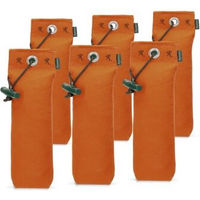 Produktbild von Romneys Dummy Standard Stoff Hundespielzeug Orange 500g Spar-Set