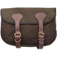 Produktbild von ROMNEYS Dummytasche Classic aus Leder in Grün und Braun 35 x 28 cm