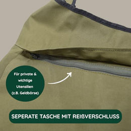 Romneys Dummytasche Sidemount aus Nylon in Grün – Bild 1 von 6