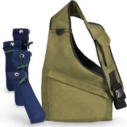 ROMNEYS Dummytasche Sidemount aus Polyester inklusive 4 Dummies in Grün – Bild 1 von 3