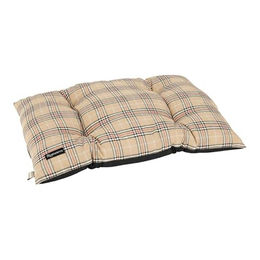 Romneys Hundekissen New Tartan beige kariert aus Baumwolle 70 x 100 cm – Bild 1 von 4