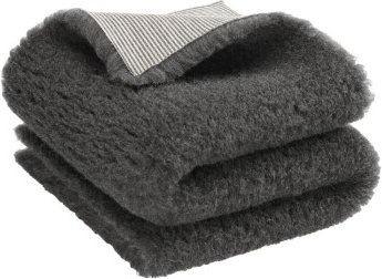 ROMNEYS MedBed British Wool Blend Hundedecke aus Schafswolle und recyceltem PET, Grau, 70 x 100 cm – Bild 1 von 10