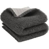 Produktbild von ROMNEYS MedBed British Wool Blend Hundedecke aus Schafswolle und recyceltem PET, Grau, 70 x 100 cm