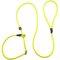 Produktbild von Romneys Moxonleine Biothane Neon Pro wasserfest Neon-Gelb 130 cm x 6 mm