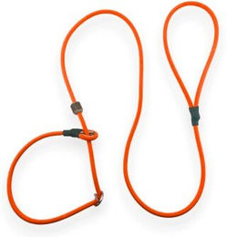 Romneys Moxonleine Biothane Neon Pro wasserfest Orange 130 cm x 6 mm – Bild 1 von 7
