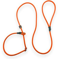 Produktbild von Romneys Moxonleine Biothane Neon Pro wasserfest Orange 130 cm x 6 mm