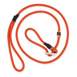 ROMNEYS Moxonleine Durham Hundeleine aus Seil in Orange 1,3 m – Bild 1 von 2