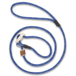 ROMNEYS Moxonleine Durham Hundeleine reflektierend Blau 130 cm – Bild 1 von 3