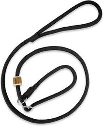 ROMNEYS Moxonleine Melrose Hundeleine 2-in-1 Seilleine Schwarz 1,3 m – Bild 1 von 6
