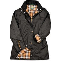 Produktbild von ROMNEYS Reitjacke New Ashdown für Damen aus Baumwolle schwarz Größe L wasserabweisend