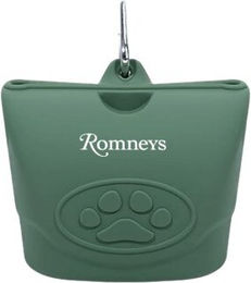ROMNEYS Silikon Futterbeutel Snack & Go Grün – Bild 1 von 3