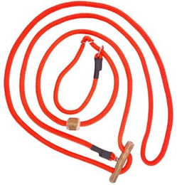 ROMNEYS Umhänge-Moxonleine Melrose orange aus Nylon – Bild 1 von 3