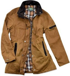 ROMNEYS Wachsjacke New Ashdown für Damen in Beige aus Baumwolle Größe L wasserabweisend – Bild 1 von 3