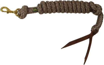 Produktbild von Ronzon Legend Abnehmbare Longierleine aus Leder in Braun oder Gold