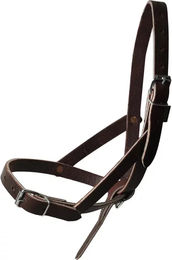 Produktbild von Ronzon Legend Fohlenhalfter aus chromiertem Leder in Braun