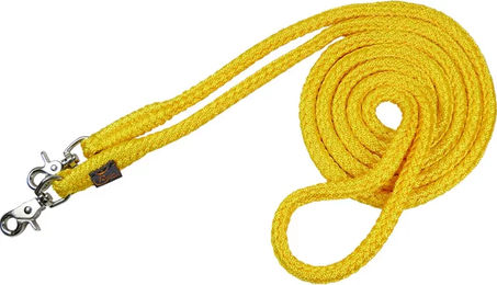 Produktbild von Ronzon Legend Geschlossene Zügel für Pferde aus Polyester Gelb