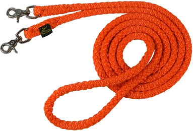 Produktbild von Ronzon Legend Geschlossene Zügel für Pferde aus Polyester in Orange