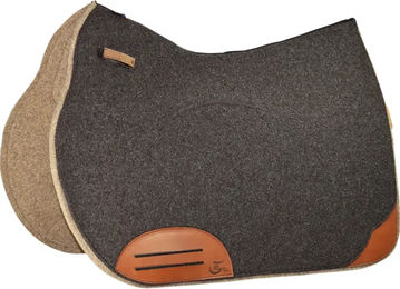 Produktbild von Ronzon Legend Grand Woolrider Springschabracke aus Filz in Braun oder Grau