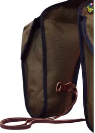 Produktbild von Ronzon Legend Grizzly Klassische wasserdichte Satteldecke aus Leder in Schwarz oder Braun