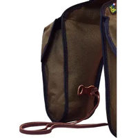 Produktbild von Ronzon Legend Grizzly Klassische wasserdichte Satteldecke aus Leder in Schwarz oder Braun
