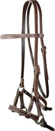 Produktbild von Ronzon Legend Leder Side Pull für Pferde in Braun