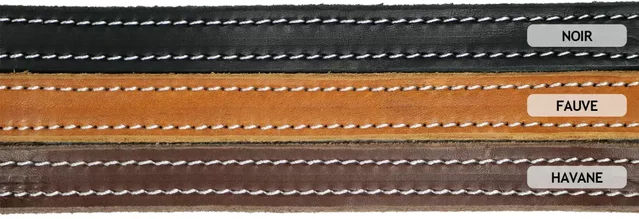 Produktbild von Ronzon Legend Leder Side Pull Halfter für Pferde in Schwarz
