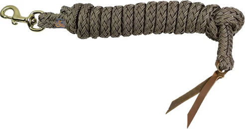 Produktbild von Ronzon Legend Longierleine aus Polyäthylen mit Zugschlaufe in Bronze und Braun