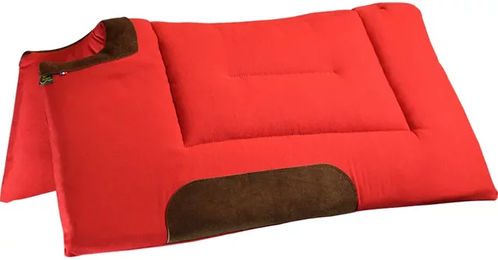 Produktbild von Ronzon Legend Outpost Westernteppich für Pferde aus Baumwolle in Rot