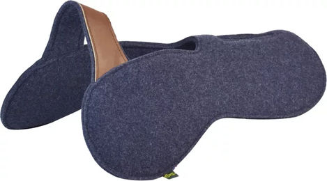 Produktbild von Ronzon Legend Pferdebrücke Dämpfer aus Filz Blau