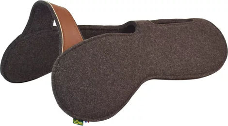 Produktbild von Ronzon Legend Pferdebrücke Dämpfer aus Filz in Braun