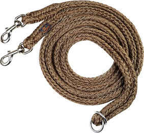 Produktbild von Ronzon Legend Wanderreitleine aus Polyester in Gold und Braun - 3 m