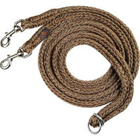 Produktbild von Ronzon Legend Wanderreitleine aus Polyester in Gold und Braun - 3 m