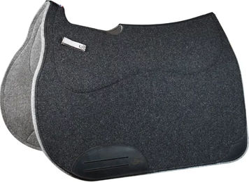 Produktbild von Ronzon Legend Wool Confort Sattelunterlage aus Filz in Grau