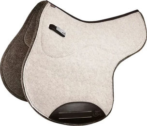 Produktbild von Ronzon Legend Wool Hunter Springschabracke aus Filz in Weiß und Beige