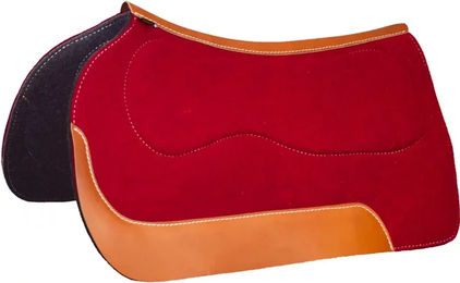 Produktbild von Ronzon Legend Wool Mac Springschabracke für Pferde aus Filz in Rot