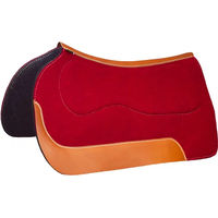 Produktbild von Ronzon Legend Wool Mac Springschabracke für Pferde aus Filz in Rot