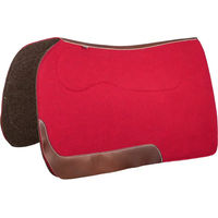 Produktbild von Ronzon Legend Wool MIX Rando Springreit-Teppich aus Filz in Rot