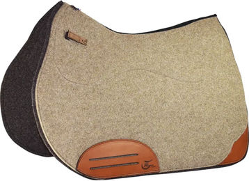 Produktbild von Ronzon Legend Woolrider Classique Springschabracke aus Wolle in Beige