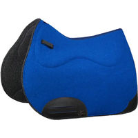 Produktbild von Ronzon Legend Woolrider Classique Springschabracke aus Wolle in Blau für Pferde