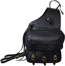 Produktbild von Ronzon Satteltaschen aus Leder in Schwarz