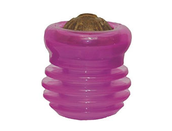 Rosewood 46061 Rillen-Spielball aus Gummi für mittelgroße Hunde in Lila Transparent – Bild 1 von 1
