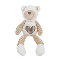 Produktbild von Rosewood Benjamin Bear Plüsch-Hundespielzeug für Hunde und Welpen in Braun und Beige - 1 Stk.