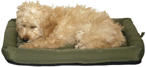 Rosewood Hundekissen XL Khakigrün Wasserabweisendes Hundebett für große Hunde 110 x 82 cm – Bild 1 von 7