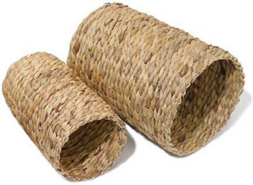 Rosewood Kleintier Spielzeug Hyazinthentunnel aus Bananenblatt Größe L – Bild 1 von 4