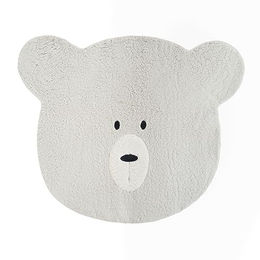 Rosewood Teddybär-Hundedecke aus Plüsch in Grau – Bild 1 von 2