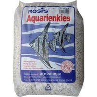 Produktbild von Rosi's Rosnerski Aquarienkies Naturkies Weiß 2-4mm 25kg für Süßwasserfische - 25 kg