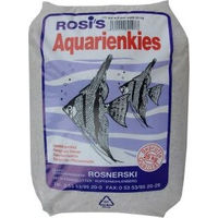 Produktbild von Rosi's Rosnerski Aquariensand Weiß Naturmaterial für Fische 25kg - 25 kg
