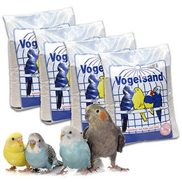 Rosi's Vogelsand mit Anis und weißem Kalk für Vögel 10er Pack 25kg - 10 x 2,5 kg – Bild 1 von 3